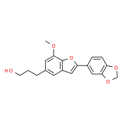 ChemSpider 2D Image | Egonol | C19H18O5