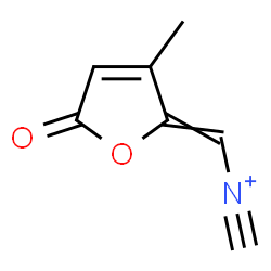 ChemSpider 2D Image | N-Methylidyne(3-methyl-5-oxo-2(5H)-furanylidene)methanaminium | C7H6NO2