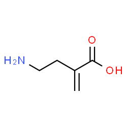 ChemSpider 2D Image | 4-Amino-2-methylenebutanoic acid | C5H9NO2