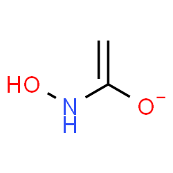 ChemSpider 2D Image | 1-(Hydroxyamino)ethenolate | C2H4NO2