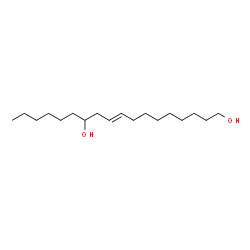 ChemSpider 2D Image | 9-Octadecene-1,12-diol | C18H36O2