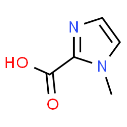ChemSpider 2D Image | 1-methyl-imidazole-2-carboxylic acid | C5H6N2O2