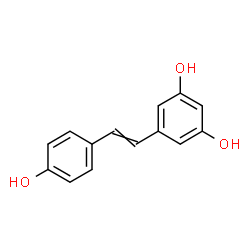 ChemSpider 2D Image | 5-[(E)-2-(4-Hydroxyphenyl)vinyl]-1,3-benzenediol | C14H12O3
