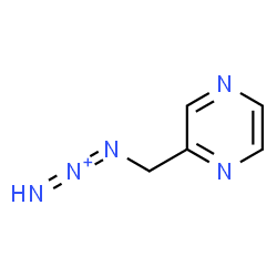ChemSpider 2D Image | 1-(2-Pyrazinylmethyl)-1,2-triazadien-2-ium | C5H6N5