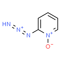 ChemSpider 2D Image | 1-(1-Oxido-2-pyridinyl)-1,2-triazadien-2-ium | C5H5N4O