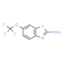 ChemSpider 2D Image | Riluzole | C8H5F3N2OS