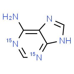ChemSpider 2D Image | Vitamin B4 | C5H5N315N2