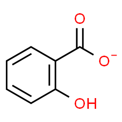 ChemSpider 2D Image | Salicylate | C7H5O3