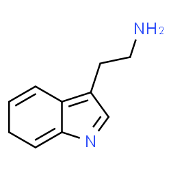 ChemSpider 2D Image | 2-(6H-Indol-3-yl)ethanamine | C10H12N2