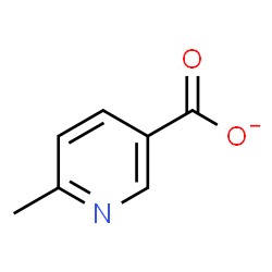 ChemSpider 2D Image | 6-Methylnicotinate | C7H6NO2
