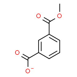 ChemSpider 2D Image | 3-(Methoxycarbonyl)benzoate | C9H7O4