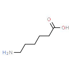 ChemSpider 2D Image | Aminocaproic acid | C6H13NO2