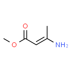 ChemSpider 2D Image | Methyl (2E)-3-aminobut-2-enoate | C5H9NO2