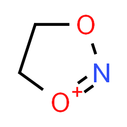 ChemSpider 2D Image | 4,5-Dihydro-1,3,2-dioxazol-1-ium | C2H4NO2