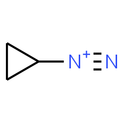 ChemSpider 2D Image | Cyclopropanediazonium | C3H5N2