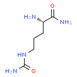 ChemSpider 2D Image | N~5~-Carbamoyl-L-ornithinamide | C6H14N4O2