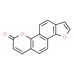 ChemSpider 2D Image | 8H-[1]Benzofuro[7,6-h]chromen-8-one | C15H8O3