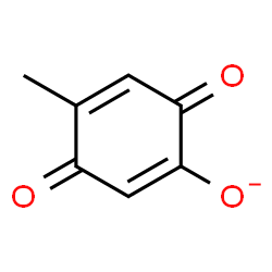 ChemSpider 2D Image | 4-Methyl-3,6-dioxo-1,4-cyclohexadien-1-olate | C7H5O3