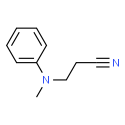 ChemSpider 2D Image | n-Methyl-n-cyanoethyl aniline | C10H12N2