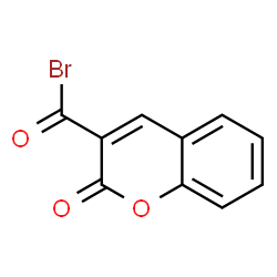 ChemSpider 2D Image | 2-Oxo-2H-chromene-3-carbonyl bromide | C10H5BrO3