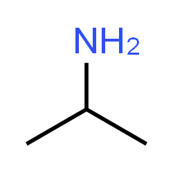 ChemSpider 2D Image | 2-Aminopropane | C3H9N
