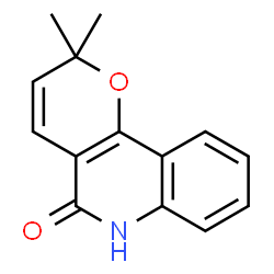 ChemSpider 2D Image | Flindersine | C14H13NO2