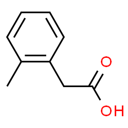 ChemSpider 2D Image | O-Tolylacetic acid | C9H10O2