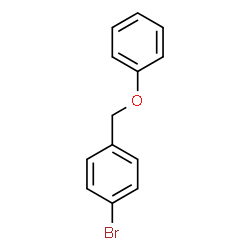 ChemSpider 2D Image | 1-Bromo-4-(phenoxymethyl)benzene | C13H11BrO