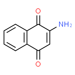 ChemSpider 2D Image | Amino-1,4-naphthoquinone | C10H7NO2