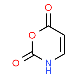 ChemSpider 2D Image | 3-Oxauracil | C4H3NO3