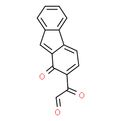 ChemSpider 2D Image | Oxo(1-oxo-1H-fluoren-2-yl)acetaldehyde | C15H8O3