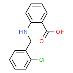 ChemSpider 2D Image | 2-[(2-Chlorobenzyl)amino]benzoic acid | C14H12ClNO2