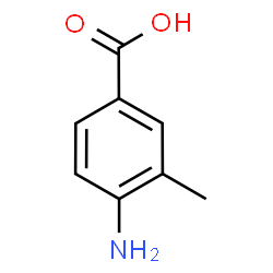 ChemSpider 2D Image | 3-Methyl-4-aminobenzoicacid | C8H9NO2