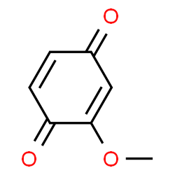 ChemSpider 2D Image | p-Benzoquinone, methoxy | C7H6O3