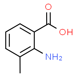 ChemSpider 2D Image | 2-Amino-3-methylbenzoate | C8H9NO2