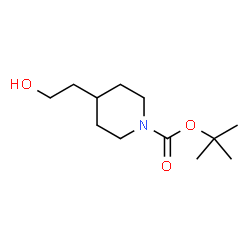 ChemSpider 2D Image | N-Boc-4-Piperidineethanol | C12H23NO3