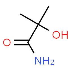ChemSpider 2D Image | 2-Hydroxyisobutyramide | C4H9NO2