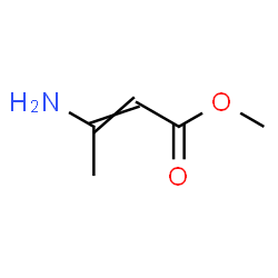 ChemSpider 2D Image | Methyl 3-amino-2-butenoate | C5H9NO2