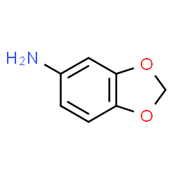 ChemSpider 2D Image | Benzodioxol-5-amine | C7H7NO2