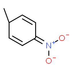 ChemSpider 2D Image | [(4-Methyl-2,5-cyclohexadien-1-ylidene)(oxido)-lambda~5~-azanyl]oxidanide | C7H8NO2