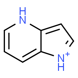 ChemSpider 2D Image | 4H-Pyrrolo[3,2-b]pyridin-1-ium | C7H7N2