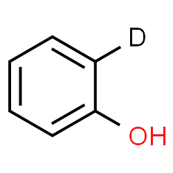 ChemSpider 2D Image | (2-~2~H)Phenol | C6H5DO