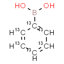 ChemSpider 2D Image | (~13~C_6_)Phenylboronic acid | 13C6H7BO2