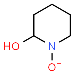 ChemSpider 2D Image | 2-Hydroxy-1-piperidinolate | C5H10NO2