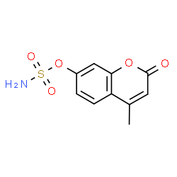 ChemSpider 2D Image | 4-Methyl-2-oxo-2H-chromen-7-yl sulfamate | C10H9NO5S