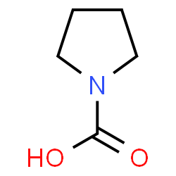 ChemSpider 2D Image | Carboxypyrrolidine | C5H9NO2