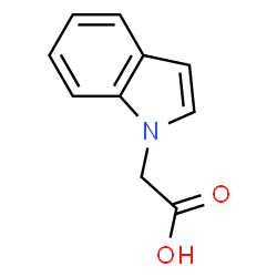 ChemSpider 2D Image | 1-indoleacetic acid | C10H9NO2