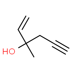 ChemSpider 2D Image | 3-Methyl-1-hexen-5-yn-3-ol | C7H10O
