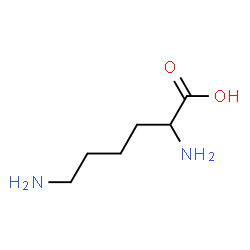 ChemSpider 2D Image | DL-Lysine | C6H14N2O2