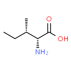 ChemSpider 2D Image | D-allo-Isoleucine | C6H13NO2